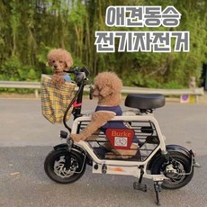 48V 애견동반 전동 전기자전거 출퇴근 반려동물 등하교 마트용 2인용 3인용, 18AH