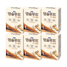 리뉴얼 앱솔루트 명작 2FL 분유 스틱 1단계(0~6개월) 14g 20포 6곽, 120개