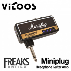 진공관앰프입문,비투스 미니 헤드폰 앰프 일렉기타 미니플러그 VITOOS Miniplug
