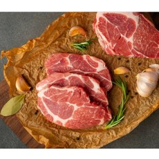 고기집념 / 콩+보리먹은 동물복지 대패 목살 300g*4팩 1.2kg, 목살 대패(3mm) 1.2kg(4팩)