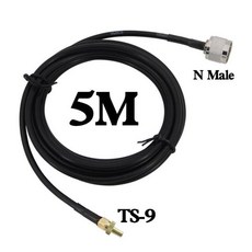 LTE 안테나 3G 4G TS9 SMA 커넥터 라우터 외부 화웨이 모뎀 5M RG58 케이블 로그주기