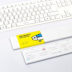 LW59CF61 메모메모 디자인 중요한 문구 메모지 떡 일정 필기 패드 메모장 손목을 윈도우 플라워 예쁜 제작 간단한