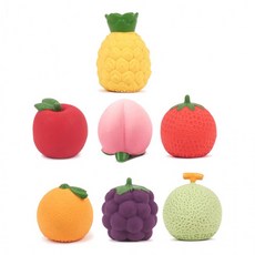  [20개] 라텍스 토이 패리스독 과일 (랜덤1개), 상세페이지 참조 