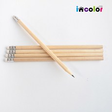 incolor 잘 써지는 네츄럴 연필 원목연필