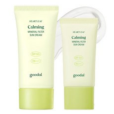 구달 맑은 어성초 진정 무기자차 선크림 본품+미니 SPF50+PA++++, 75ml, 1개