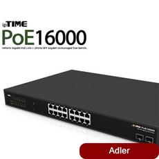 PoE16000 포트 기가비트 스위칭허브 인터넷 usb c타입멀티 공유기