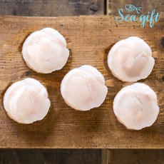 [씨기프트]가리비관자 10kg(500g x 20팩) 냉동 한입크기 조개 구이 개아지살 버터구이 스테이크용, 20개