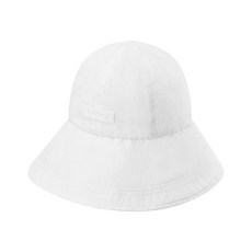 핑 2023 우먼스 포인트 로고 버킷 모자, 화이트