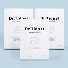 닥터티드펫 강아지 항염 유산균 프로바이오틱스 30포, 30회분, 장건강/유산균, 3개 3개, 북어 포함, 장/유산균