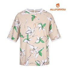 [올포유]21SS 여성 코튼 반팔 블라우스 ALBLK4421-509_G 리뷰후기