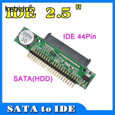 Sata-IDE 2.5 Sata 암-2.5 인치 IDE 수 40 핀 포트 1.5Gbs 지원 ATA 133 100 HDD CD DVD 직렬 어댑터 변환기, 01 CHINA, 01 sata cable, 01 SATA 사타 케이블