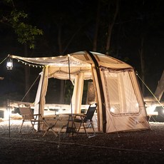 다잡 에어텐트 쉘터 육각 차박 도킹 텐트