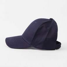 야구모자 군모 블랭크 밴딩 캡모자 (네이비) 무지 볼캡