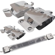 납 블록이 있는 4개의 PCS 스테인리스 스틸 필름 클립 135mm 35mm 120 B W 네거티브 공기 건조 암실 처리 장비용 스트레이트 제작, 납 블록이 있는 4개의 PCS 스테인리스 스틸 필름 클, 1개