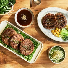 [웰굿] 전주 명품 모둠 수제 떡갈비 600g(5가지맛 각1팩), 1개, 600g