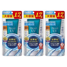 비오레 썬크림 UV 에센스 85g SPF50+ X 3팩, 단품, 3개