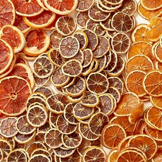 티스트 1+1 말린 과일차 슬라이스 건조 과일 워터, 레몬차50g, 오렌지차50g