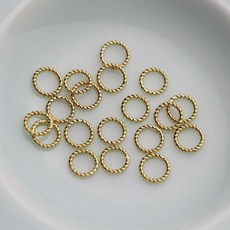 폰영 수제자료 14K 보색 꽈배기트 폐구권 입에 담지 못함 권DIY 핸드메이드 액세서리 꼬리 부품 재료