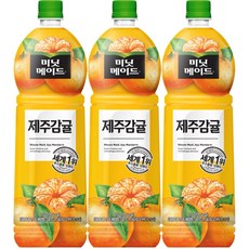 미닛메이드 제주감귤 1.5L x 1펫, 5개