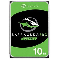 Seagate BarraCuda Pro 10TB 내장 하드 드라이브 성능 HDD – 3.5인치 SATA 6Gb/s 7200RPM 256MB 캐시 컴퓨터 데스크탑 PC 노트북, 기본 - 씨게이트barracuda7200rpm256mb