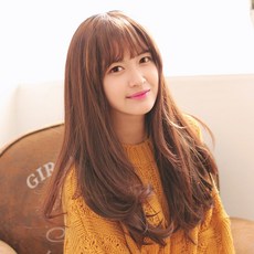 고열사 올리비아 청순 앞머리가발, 없음, #2 내츄럴블랙