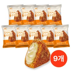 한우물 김치치즈 주먹밥 100g x 9개