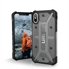 URBAN ARMOR GEAR UAG iPhone Xs/X [5.8인치 스크린] 케이스 플라즈마 (Plasma) 견고함 충격 방지 군용 낙하 테스트 완료 보호 커버 애쉬