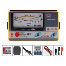 절연 저항 절연 저항계 500V/1000V 조정 가능 2000M, 1개