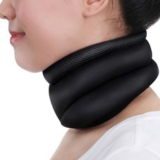 목보호대 목디스크 거북목 교정 일자목 밴드 어깨 자세, 1개