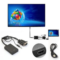 Zeyuan Hdmi 케이블에 Vga Hdmi 접합기에 Vga Hdmi 변환기 상자에 Vga, 1개