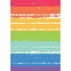 Flag Stripe Gay Pride Rainbow Journal : LGBT Dotted Grid Paper Notebook for Bullet Journaling, 단일옵션