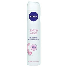 니베아 엑스트라 화이트 데오드란트 스프레이 200ml ( 10대 20대 30대 여자 친구 여사친 엄마 임산부 생일 집들이 선물 ), 1
