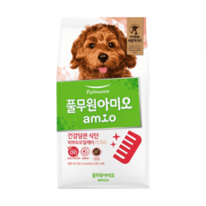 아미오 강아지 전연령용 건강담은 식단 피부 모질케어 건식사료, 기본, 6.4kg, 1개, 연어