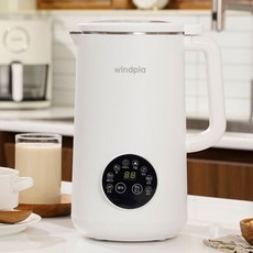 윈드피아 대용량 두유제조기 1200mL10중웨이브칼날 간편제조 자동세척이유식만들기 죽제조기, 단품