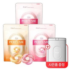 클라 라이프케어 총120개 퍼퓸 국내생산 고농축 5in1 섬유유연 캡슐세제 3팩+런드리케이스