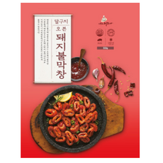 달구지 오븐돼지 불막창, 5팩, 300g