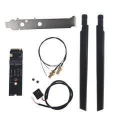 SSD 컨버터 AX200 BCM94360NG의 M WLAN WiFi 카드 어댑터의 키에 대한 M.2 용