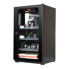 카메라 제습함 사진 장비 골동품 항습 건조 밀폐형, 91L LT-110D CNC 블랙, 1개