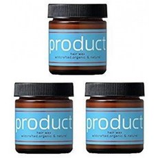 [3 개 세트] 더 제품 product 헤어 왁스 42g, 단일상품