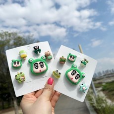 땡스스토리 못말리는 개구리 친구 악세사리 파츠 12P 스포츠신발