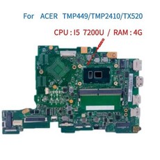 에이서 TMP449 P459 P459M P449MG 노트북 마더 보드 CPU 포함: I5 7200U RAM 4G 작동, 한개옵션0