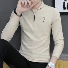 봄가을 남성의류 긴팔티셔츠 반집업 반터틀넥 멋스러운 남성 맨투맨 티셔츠 상의