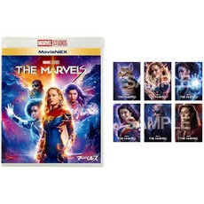더 마블스 the marvels 블루레이 blu-ray + DVD + 디지털 + MovieNEX 특전 포스터