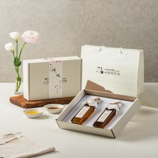 가성비 2종 저온압착 국산 참기름 선물세트 180ml 명절 선물세트 답례품