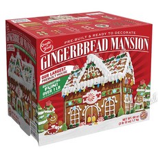 과자집만들기 진저브레드 맨션 쿠키 하우스 만들기 키트 1.7 kg CREATE-A-TREAT PRE-BUILT MANSION GINGERBREAD HOUSE KIT 1700g 1개