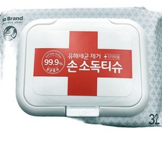 노브랜드 손소독티슈 32매 x 3개