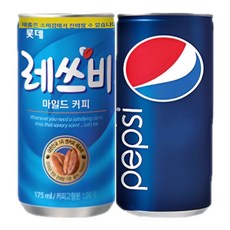 레쓰비175ml미니캔음료캔음료서비스업소용음료수캔사이다 TOP01