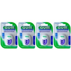 G.U.M 치실 치실 30m 왁스 (4 x 조각) 확장, 1