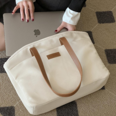 트루식스 방수 노트북가방 빅 숄더백 에코백 보부상가방