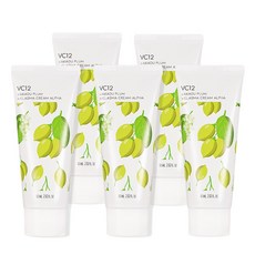 VC12 100% 호주산 600 000ppm 카카두플럼 피부진정 멜라닌 생성억제 항산화 비타민C 기미크림 알파, 5개,